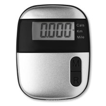 Pedometer with Clip in ABS Casing with Customized Logo